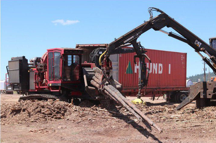 wood precessing- chipper